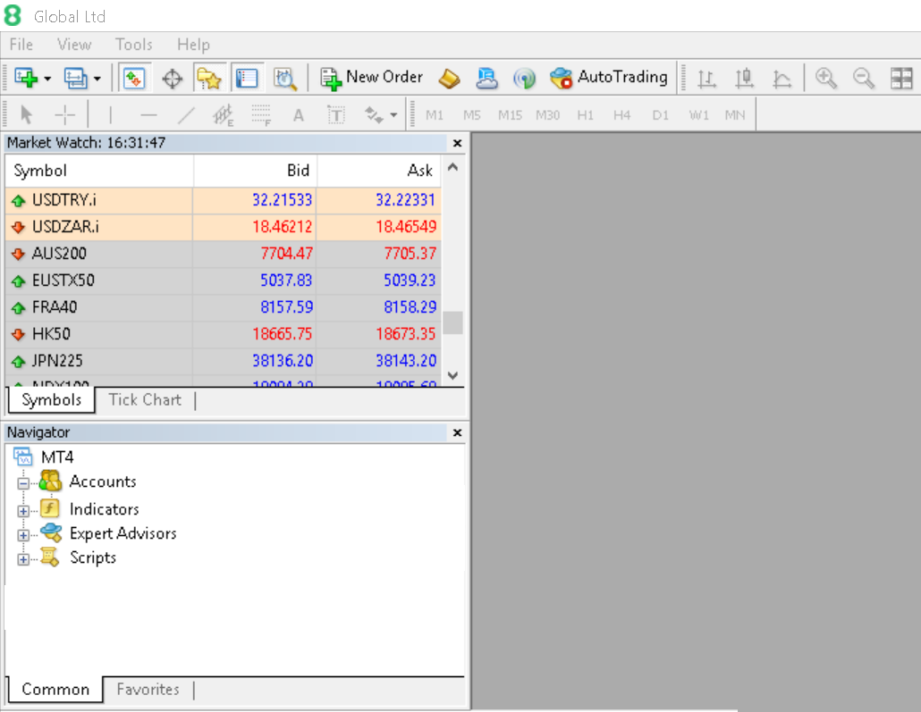 сервер для MetaTrader 5