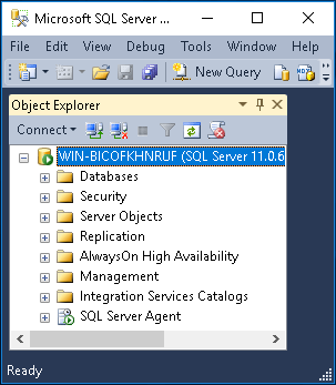 sql на сервере для 1С